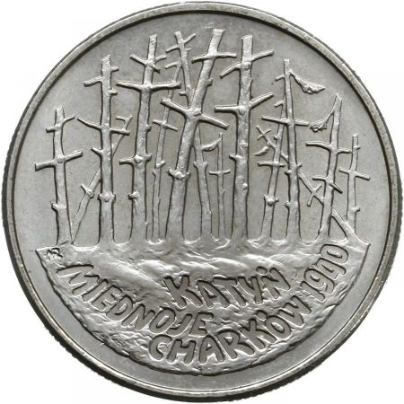 2 złote - Katyń-Miednoje-Charków 1940