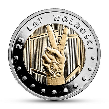 5 złotych - Odkryj Polskę - 25 lat wolności